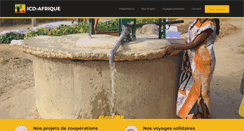 Desktop Screenshot of icd-afrique.org
